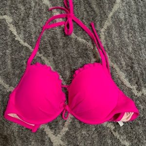 Pink bathing suit top.. never worn!